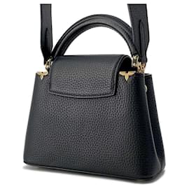 Louis Vuitton-Louis Vuitton Capucines MINI Handbag-Black