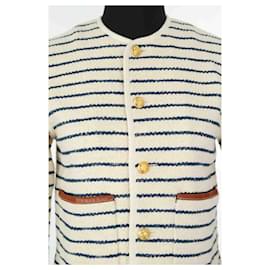 Céline-Cotton jacket-Beige