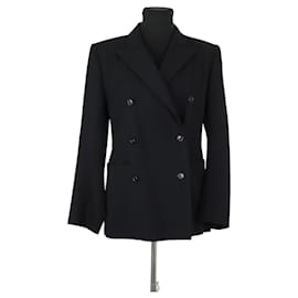 Alaïa Black wool blazer Black