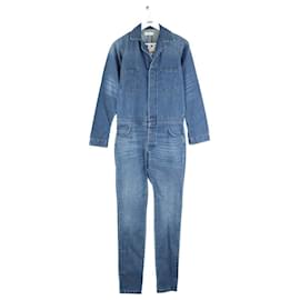 Bash Tuta in cotone blu Blu