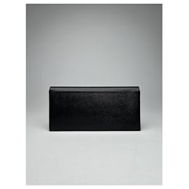 Givenchy-Vintage  Givenchy Leather ID Holder black-Black