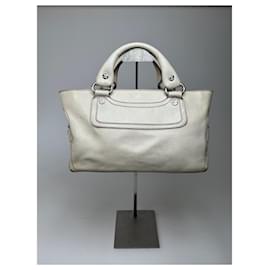 Céline-CELINE Handbags T.  Leather-White