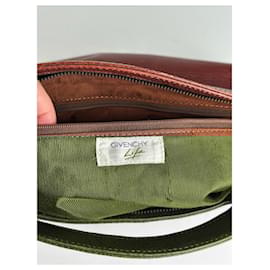 Givenchy-Vintage Givenchy Leather Bag brown-Brown