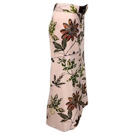 Dorothée Schumacher-Dorothee Schumacher Pink Rose Passiflora Powerful Flora Skirt-Pink