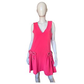 Three Floors Fashion Kleid Rosa Polyester M Pink