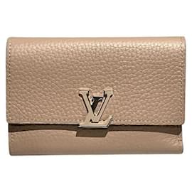 Louis Vuitton-Louis Vuitton Capucines Compact Wallet-Pink