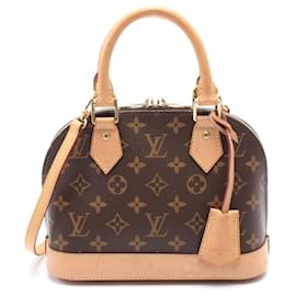 Louis Vuitton-Louis Vuitton Alma BB Monogram Handbag-Brown