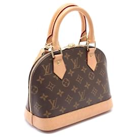 Louis Vuitton-Louis Vuitton Alma BB Monogram Handbag-Brown