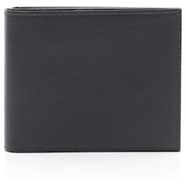 Hermès-Hermes Compact Bifold Wallet Black-Black