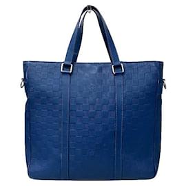 Louis Vuitton-Louis Vuitton Tadao PM Tote Bag-Blue