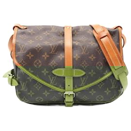Louis Vuitton-Louis Vuitton Monogram Saumur 30 Shoulder Bag-Brown