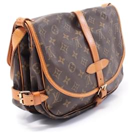 Louis Vuitton-Louis Vuitton Monogram Saumur 30 Shoulder Bag-Brown