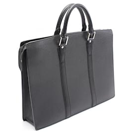 Louis Vuitton-Louis Vuitton Taiga Leather Briefcase-Black