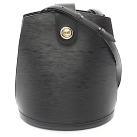 Louis Vuitton-Louis Vuitton Epi Leather Cluny Shoulder Bag-Black