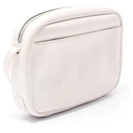 Balenciaga-Sac à dos Balenciaga Everyday Camera en cuir S-Blanc