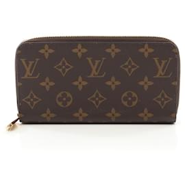 Louis Vuitton-Louis Vuitton Zippy Wallet Monogram-Brown