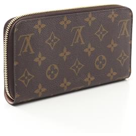 Louis Vuitton-Louis Vuitton Zippy Wallet Monogram-Brown