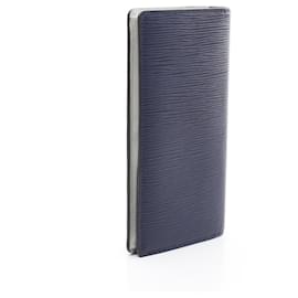Louis Vuitton-Louis Vuitton Epi Leather Monogram Eclipse Wallet-Blue
