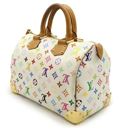 Louis Vuitton-Louis Vuitton Speedy 30 Handbag-White