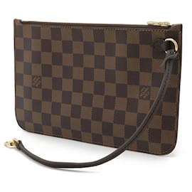 Louis Vuitton-Louis Vuitton Damier Neverfull MM Pouch-Brown