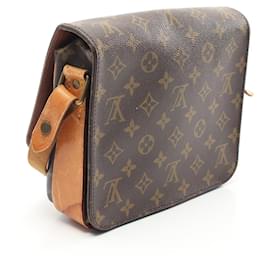 Louis Vuitton-Louis Vuitton Cartouchiere MM Shoulder Bag-Brown