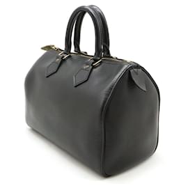 Louis Vuitton-Louis Vuitton Epi Speedy 30 Handbag-Black