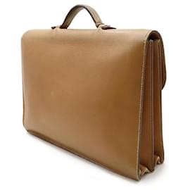 Hermès-Hermes Ardennes Sac a Depeche 38 Briefcase-Brown