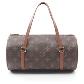 Louis Vuitton-Louis Vuitton Papillon 26 Monogram Handbag-Brown