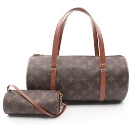 Louis Vuitton-Louis Vuitton Papillon 30 Monogram Handbag-Brown