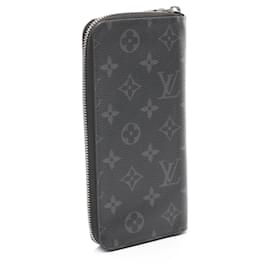 Louis Vuitton-Louis Vuitton Zippy Wallet Monogram Eclipse-Black