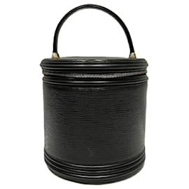 Louis Vuitton-Louis Vuitton Epi Cannes Handbag-Black