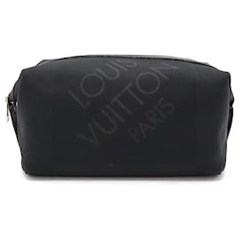 Louis Vuitton-Louis Vuitton Damier Geant Albatros Pouch-Black