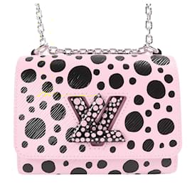 Louis Vuitton-Louis Vuitton Epi Twist PM Painted Dots Bag-Yellow