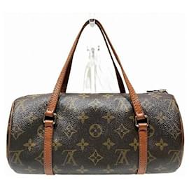 Louis Vuitton-Louis Vuitton Monogram Papillon 26 Handbag-Brown