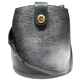 Louis Vuitton-Louis Vuitton Epi Cluny Shoulder Bag-Black