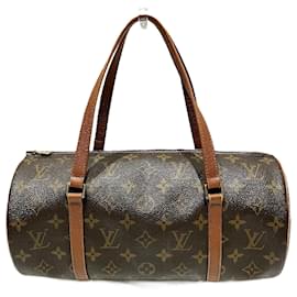 Louis Vuitton-Louis Vuitton Monogram Papillon 30 Handbag-Brown