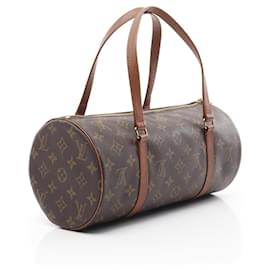 Louis Vuitton-Louis Vuitton Papillon 30 Monogram Handbag-Brown