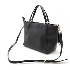 Gucci-Gucci Soho Interlocking G Leather Tote Bag-Black