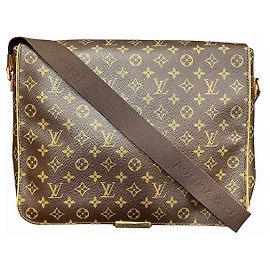 Sac messager Abbesses Monogram Louis Vuitton Marron