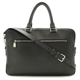 Louis Vuitton-Louis Vuitton Taiga Leather Briefcase-Brown