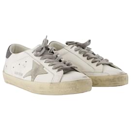 Golden Goose Deluxe Brand-Super Star Sneakers - Golden Goose Deluxe Brand - Leather - White-White