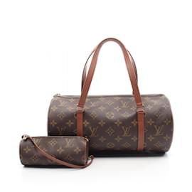 Louis Vuitton-Louis Vuitton Papillon 30 Monogram Handbag-Brown