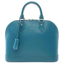 Louis Vuitton-Louis Vuitton Alma PM Epi Leather Handbag-Green