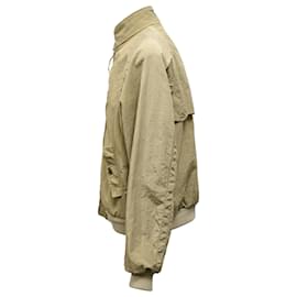Maison Martin Margiela-Maison Margiela Sports Jacket in Beige Nylon-Beige