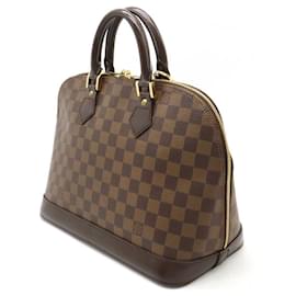 Louis Vuitton-Louis Vuitton Damier Alma Handbag-Brown