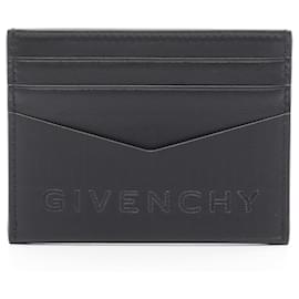 Givenchy-Givenchy Nylon 4G Card Holder Black-Black