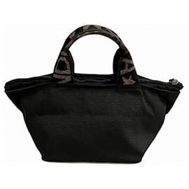 Fendi-Fendi Nylon Mini Tote Bag Unisex-Black