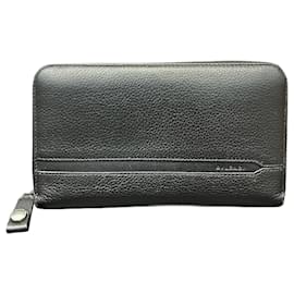 Bulgari-Bvlgari Octo Leather Long Wallet-Black