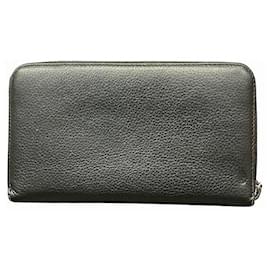 Bulgari-Bvlgari Octo Leather Long Wallet-Black
