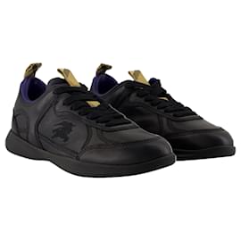 Lanvin-Jla Sneakers - Lanvin - Leather - Black-Black